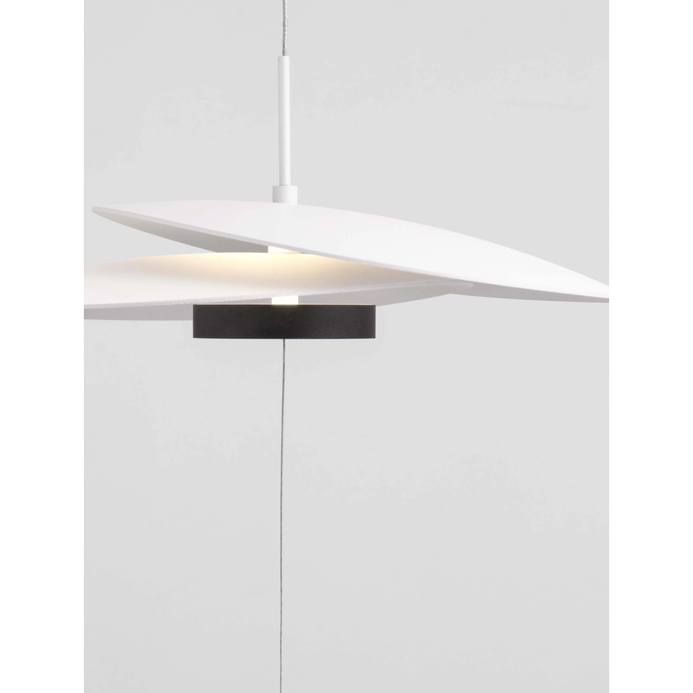 Pendelleuchte Olea weißes Design Ø 35cm