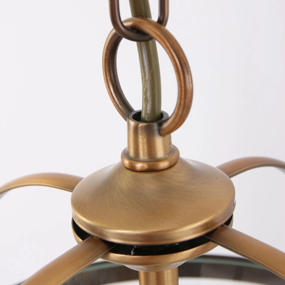Pendelleuchte Pimpernel 23 cm alter messing Steinhauer 8712746051940