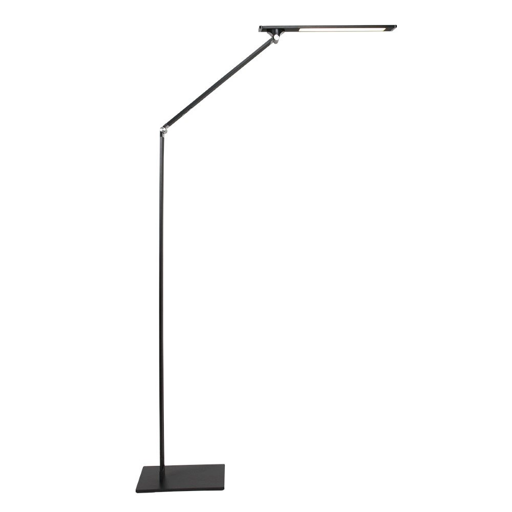 Schwarze Leselampe Serenade LED 100cm Steinhauer 8712746132656