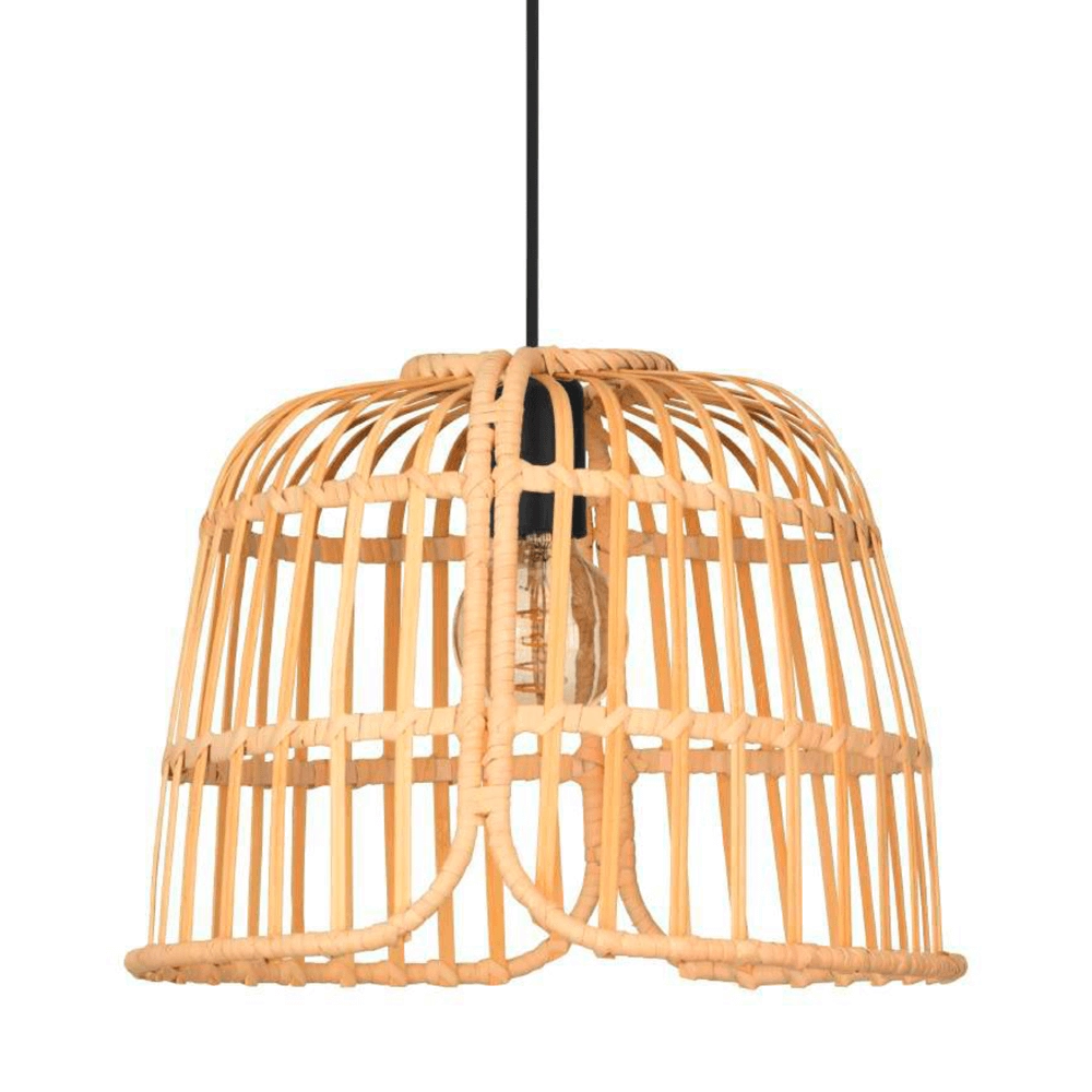 Hängelampe aus Rattan Glyneath Ø 37,5cm