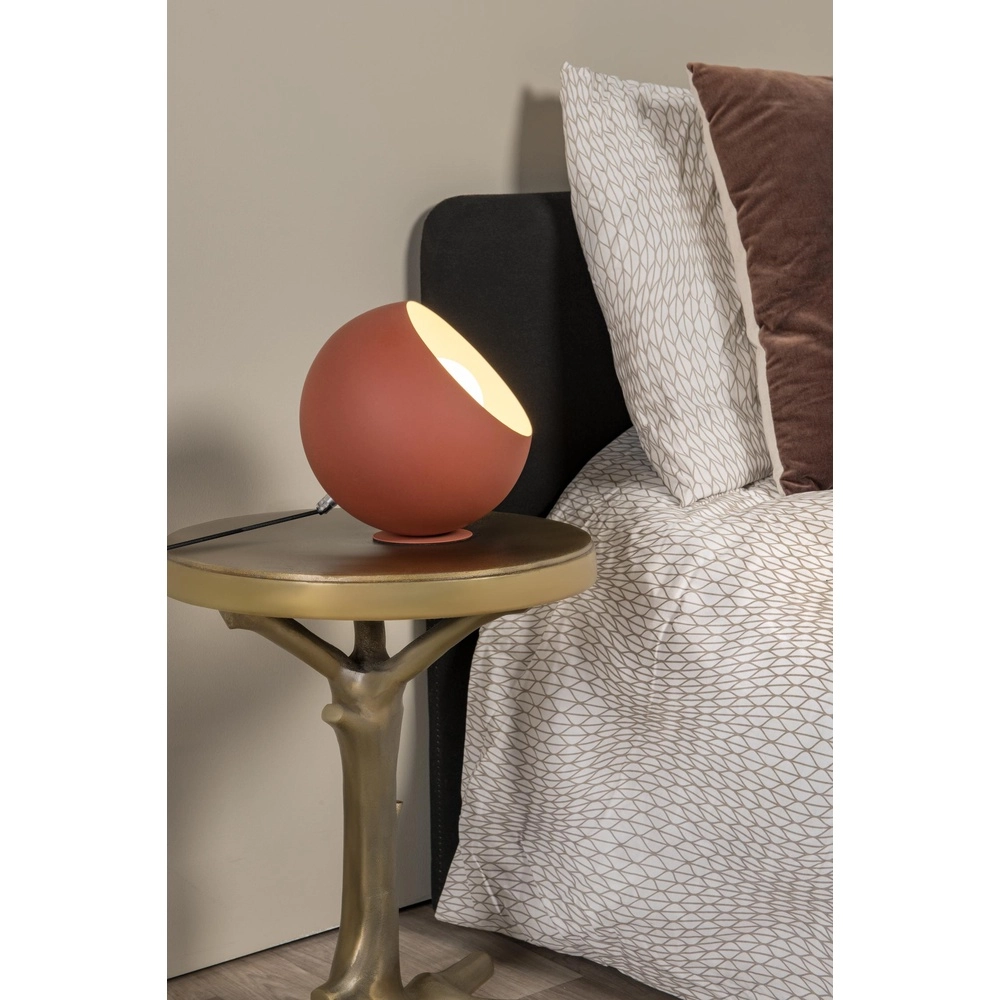 Tischlampe Doredos Ø 20 cm Terrakotta Lucide 5411212510044