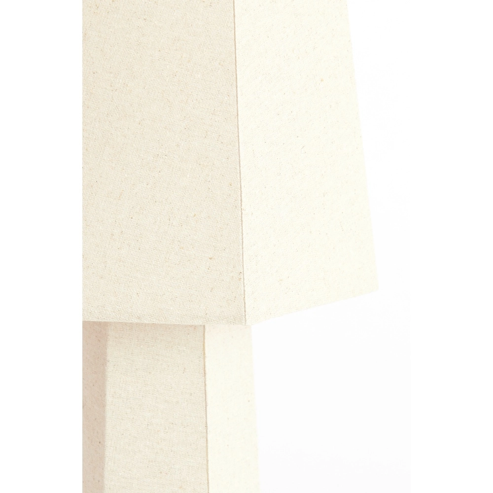 Tischlampe Musabo Leinen Naturleinen Light & Living 8717807784300