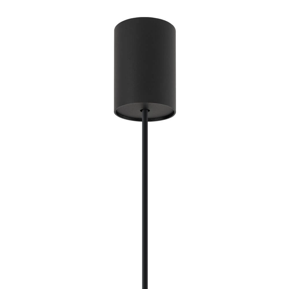 Design-Pendelleuchte Drops Wood F 1-flammig schwarz Lyora 5903139111805
