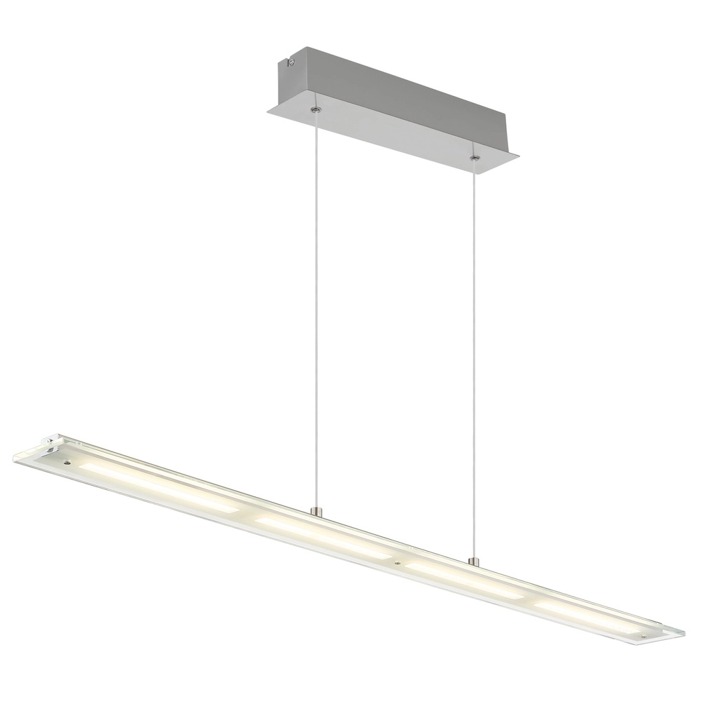 Pendellampe Novak Nickel 115cm