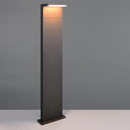 Moderne Gartenlampe Ravi Anthrazit 100 cm