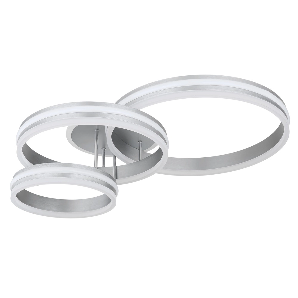 Deckenlampe Rubio Graue 3 Ringe Globo 9007371425914