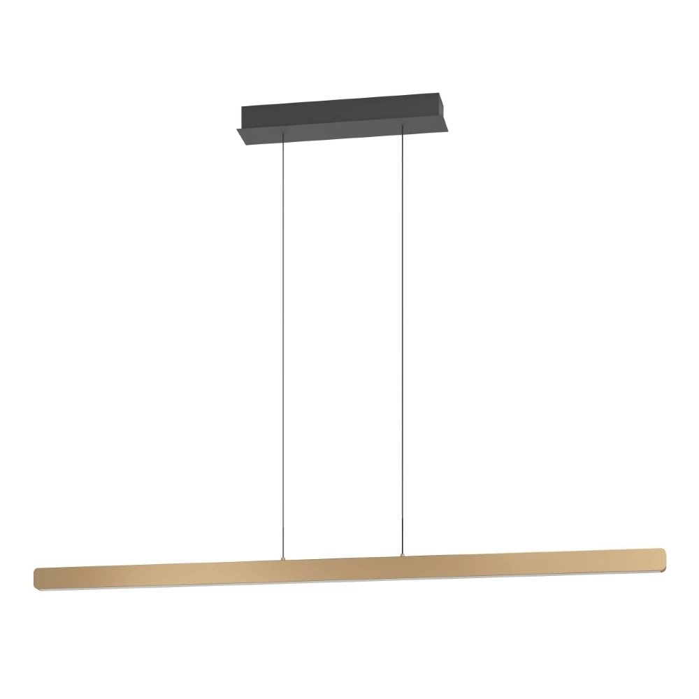 Elegante Pendellampe Ciggiano Gold