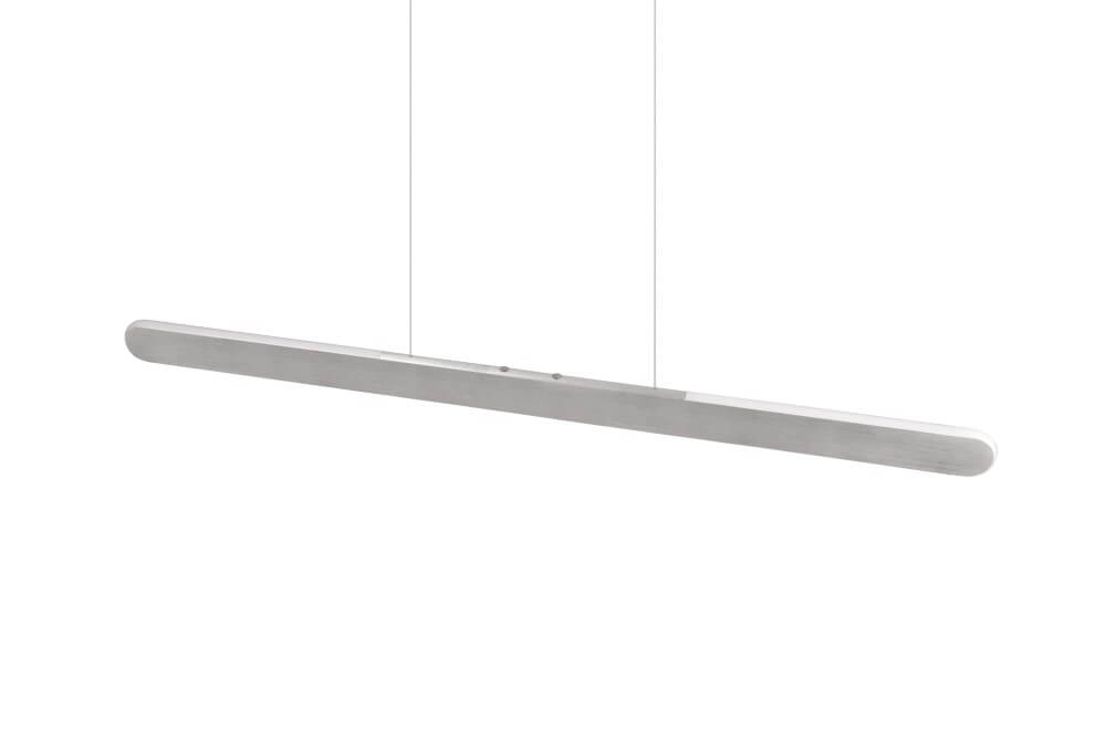 Einzigartige Hängelampe Helios gebürstetes Metall Trio 4017807597929