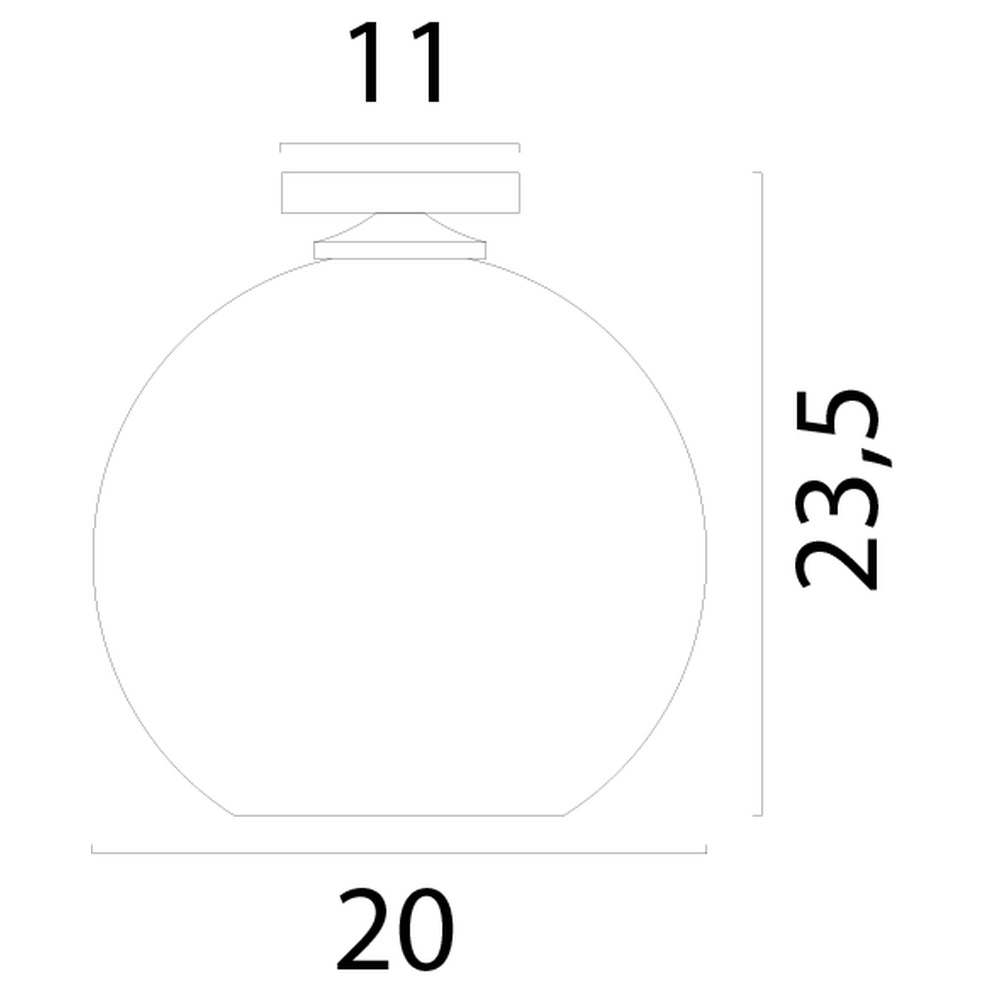 Deckenlampe Corda Rattan Ø 20cm Masterlight 8718121341736