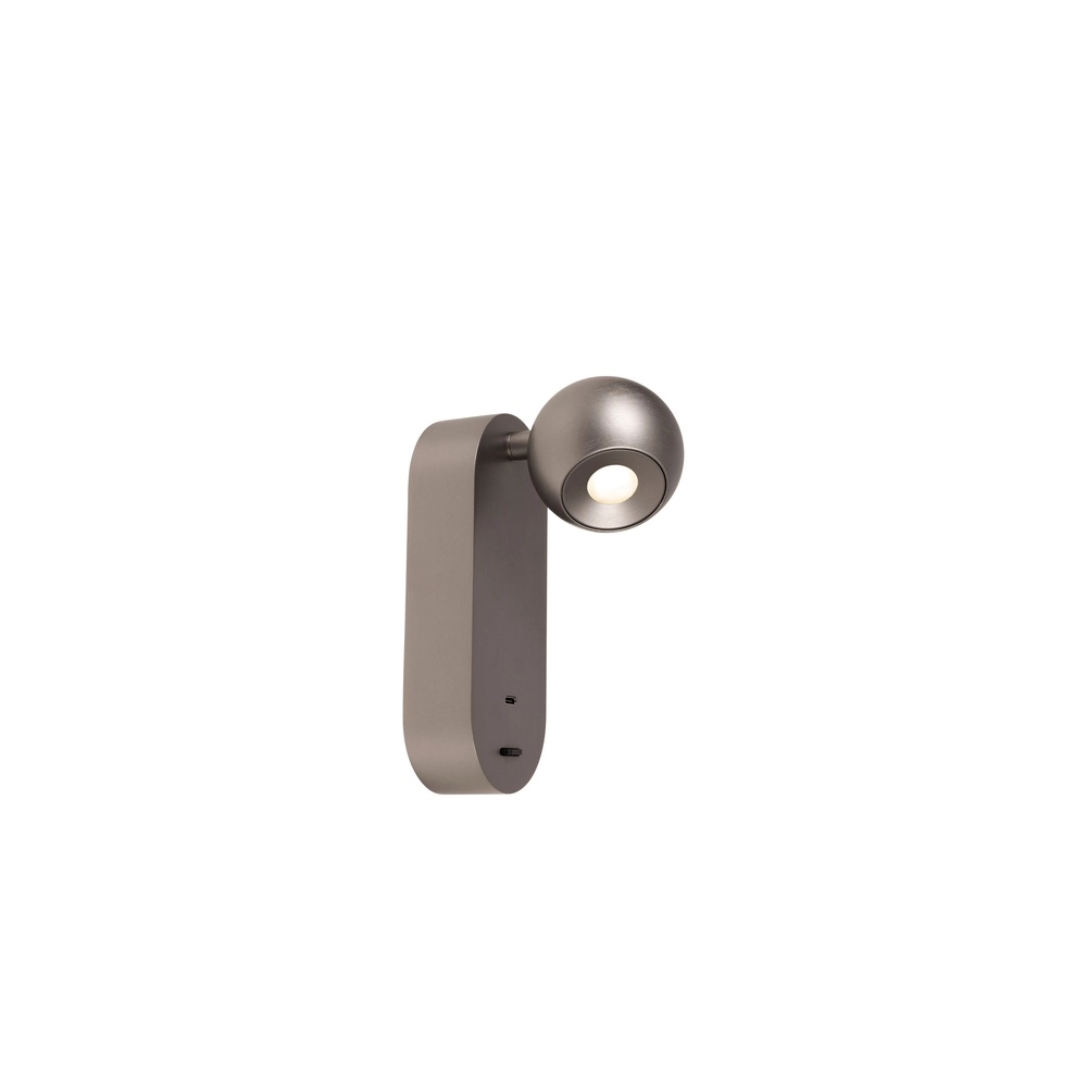 Wandlampenbirne Montana Design Grey Premium by Lucide 5411212680129