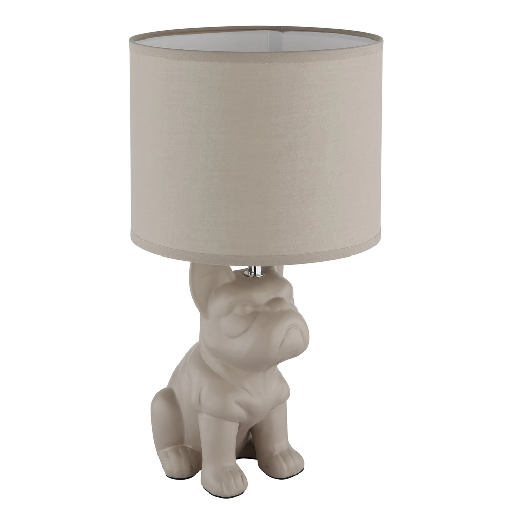 Tischlampe Dogo sandbraun Globo 9007371578672