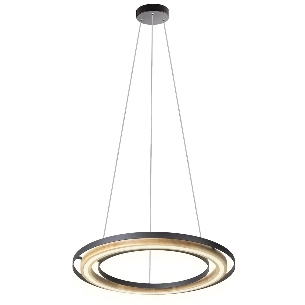 Design-Pendellampe Rilas Single Black