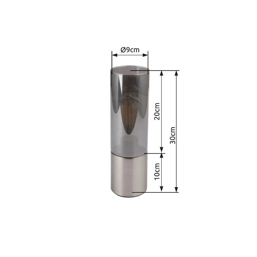 Tischlampe Annika Nickel-Design Globo 9007371373192