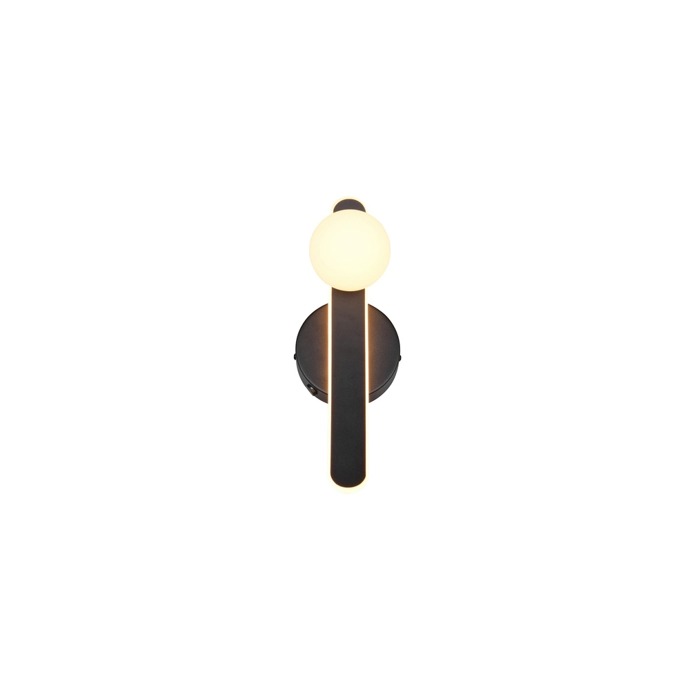 Wandlampe Napoli Schwarz Trio 4017807683431