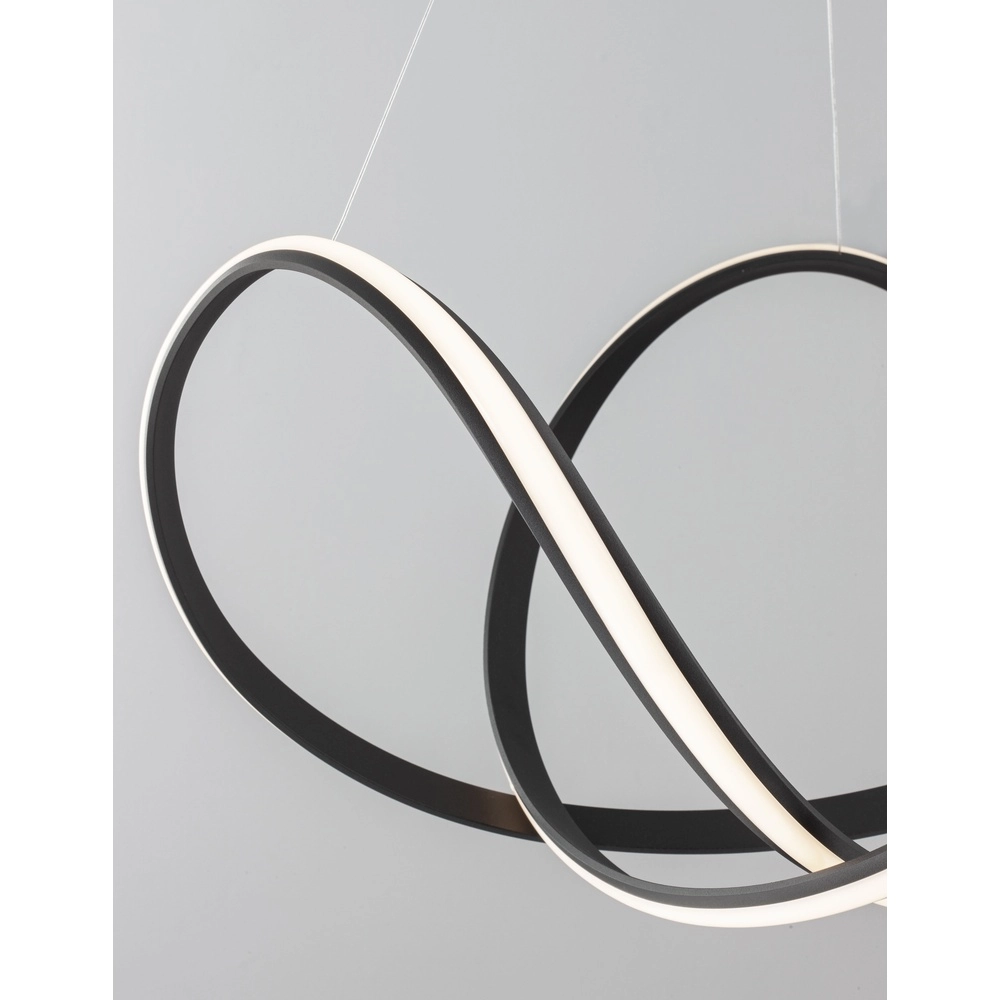 Design-Pendelleuchte Apus schwarz Ø 70cm Lyora 5212017419774