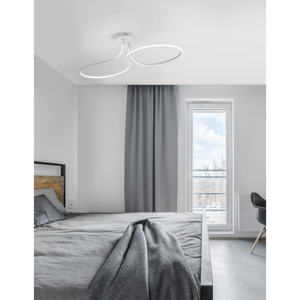 Deckenlampe Fungo Locke weiß Lyora 5212017419897