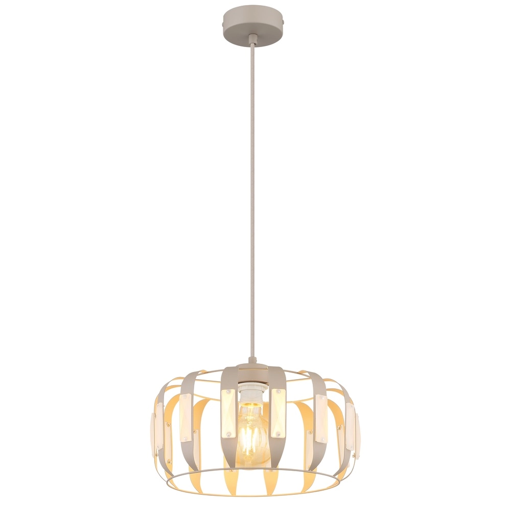 Design-Pendellampe Arlen Sandbraun