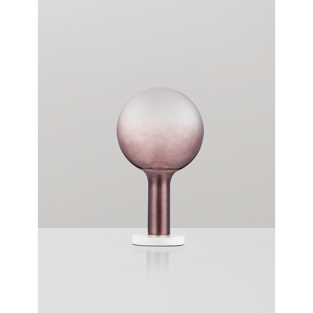 Tischlampe Nostos Braunes Glas Lyora 5212017461179