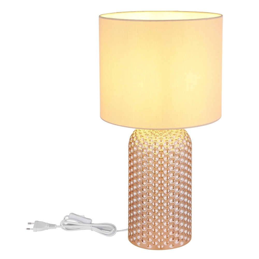 Design-Tischlampe Sofia Champagner Globo 9007371484546