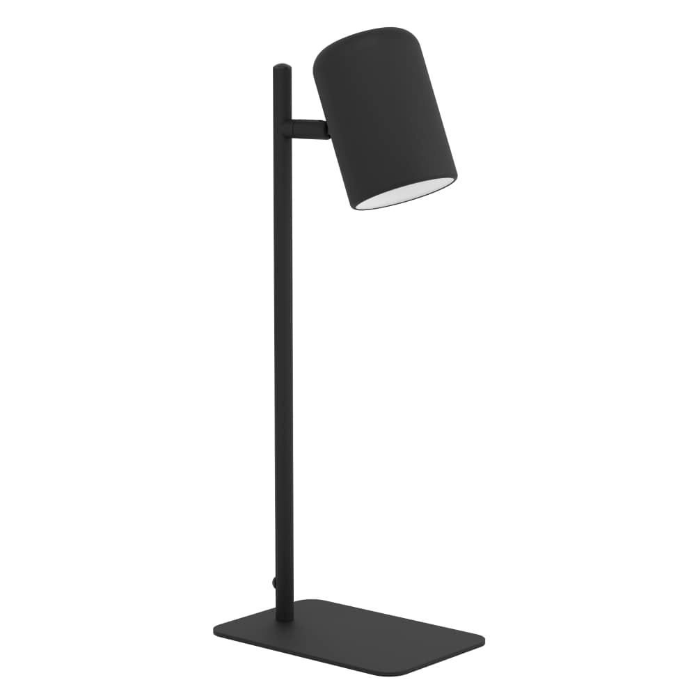 Schwarze Schreibtischlampe Ceppino