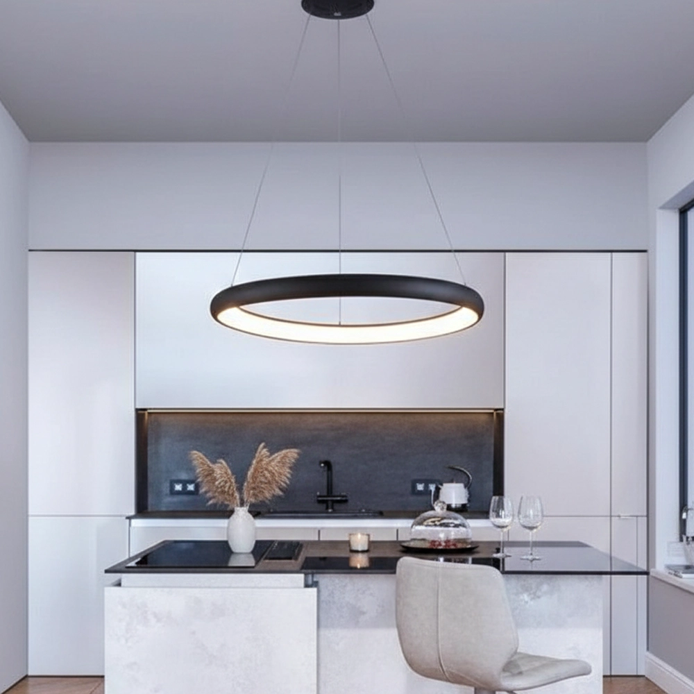 Design-Pendelleuchte Albi schwarz Ø 81cm