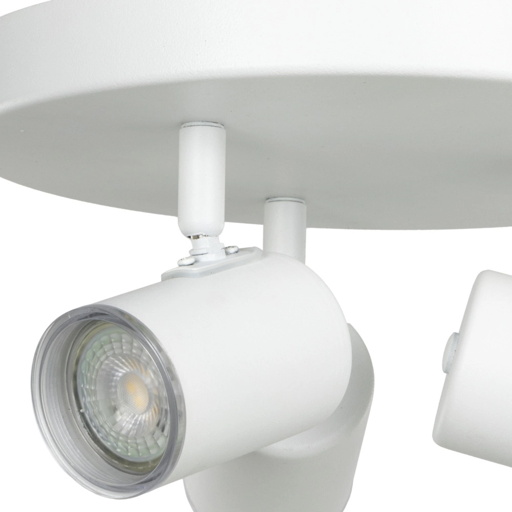 Aufputz-Spot Consuma 1 3-flammig rund weiß Eglo 9008606355907