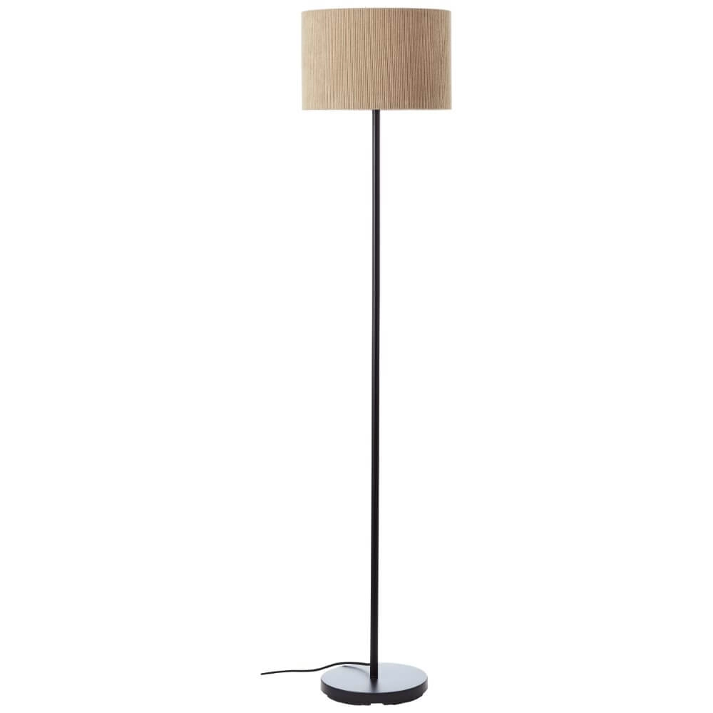 Designer-Stehleuchte Tony grau Ø 35cm Brilliant 4004353446252