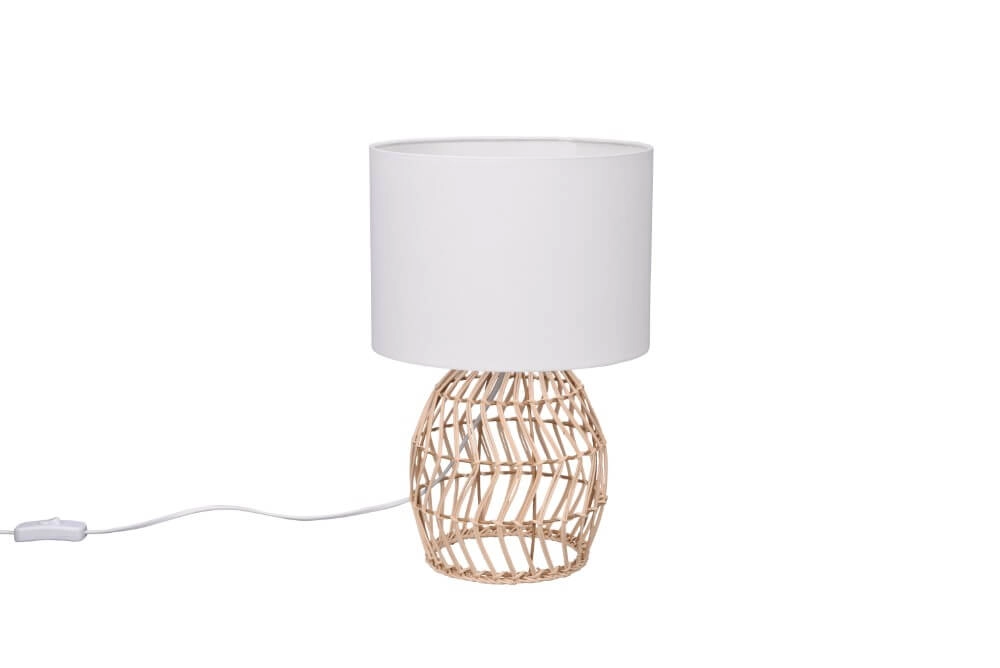 Tischlampe Rike mit Rattan Trio 4017807539349