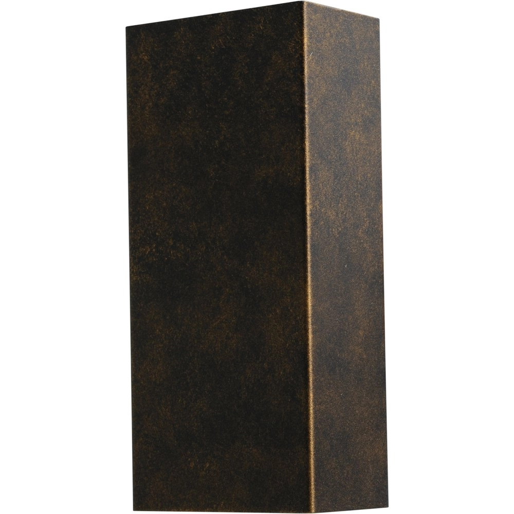 Wandlampe Metallico Schwarzgold geflammt