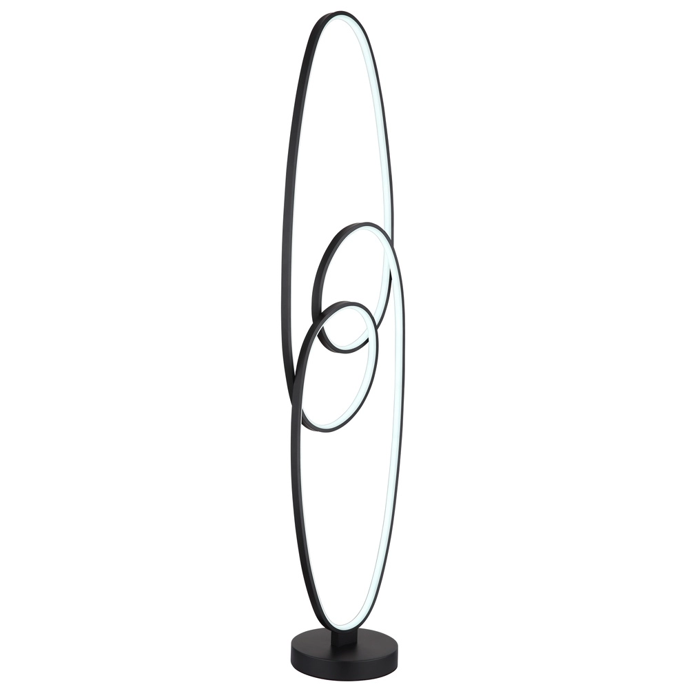 Design-Stehlampe Spira Schwarz Globo 9007371453252