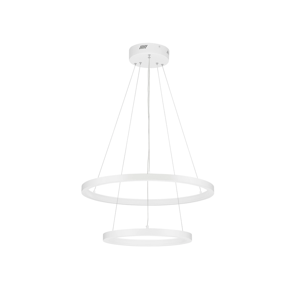 Weiße Pendelleuchte Empatia Design doppelt Lyora 5212017442697