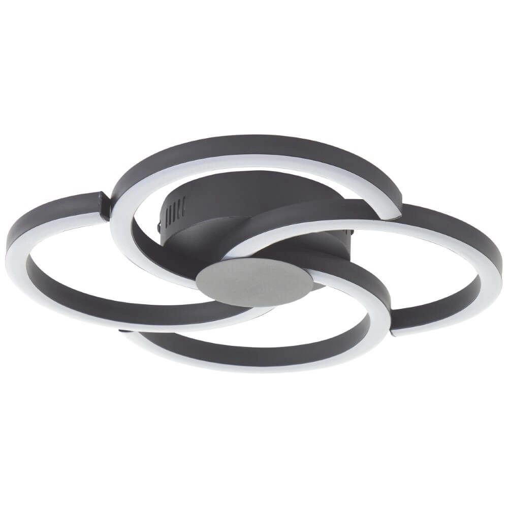 Designer-Deckenleuchte Fico Schwarz Brilliant 4004353441226