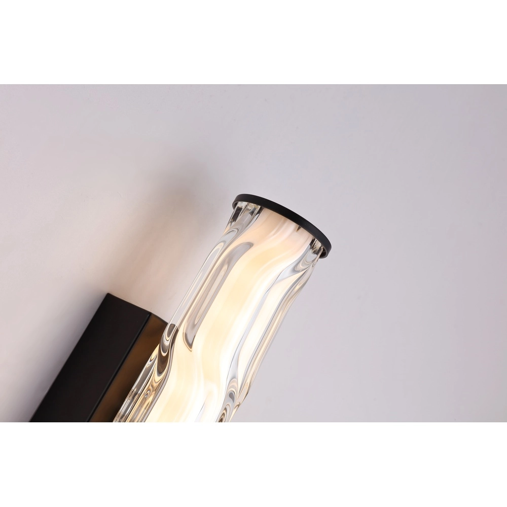 Wandleuchte Vibrate schwarz 33cm Searchlight 5053423302102
