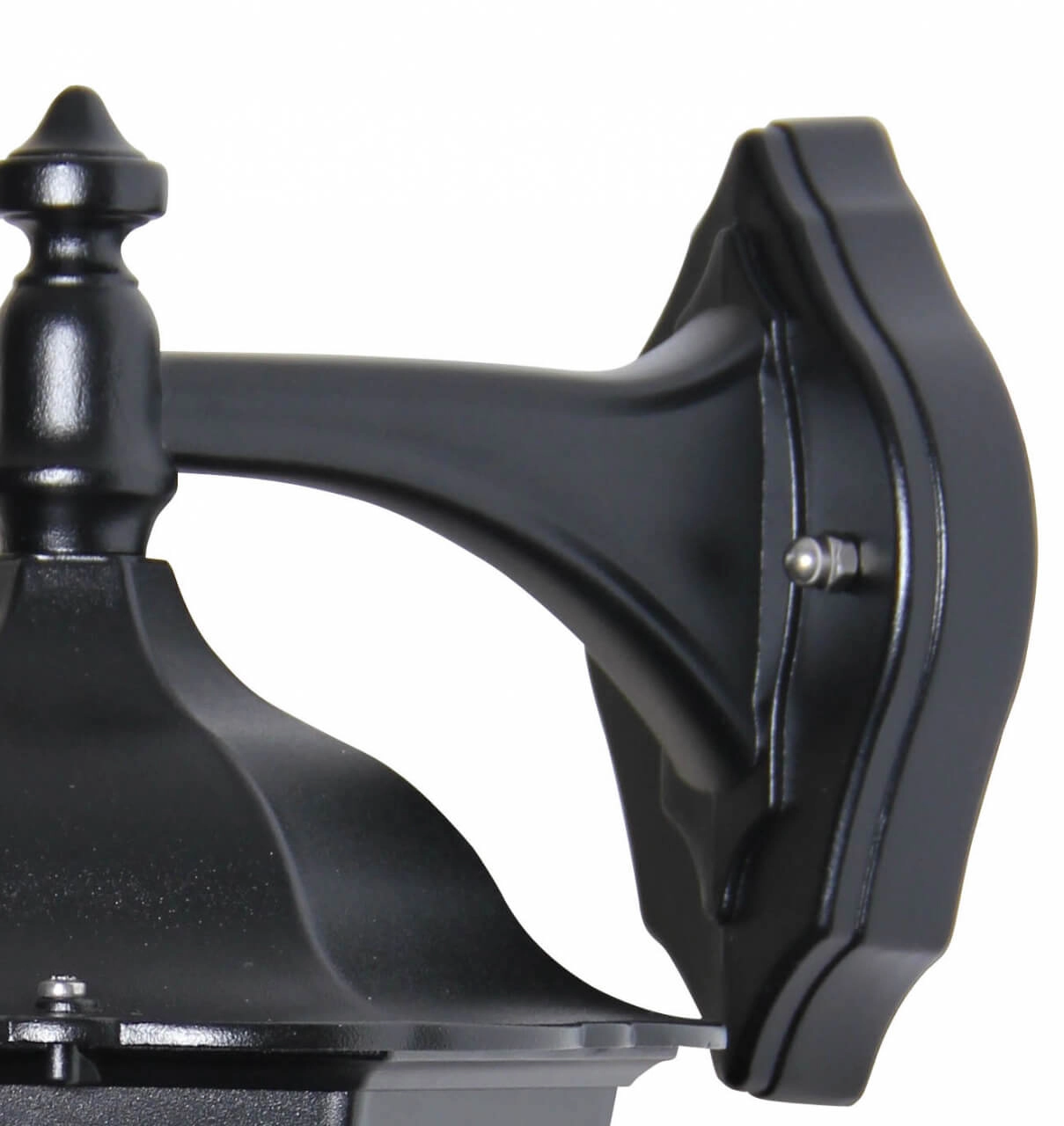 Klassische Außenlampe Cartella Down schwarz Franssen 8033239039277