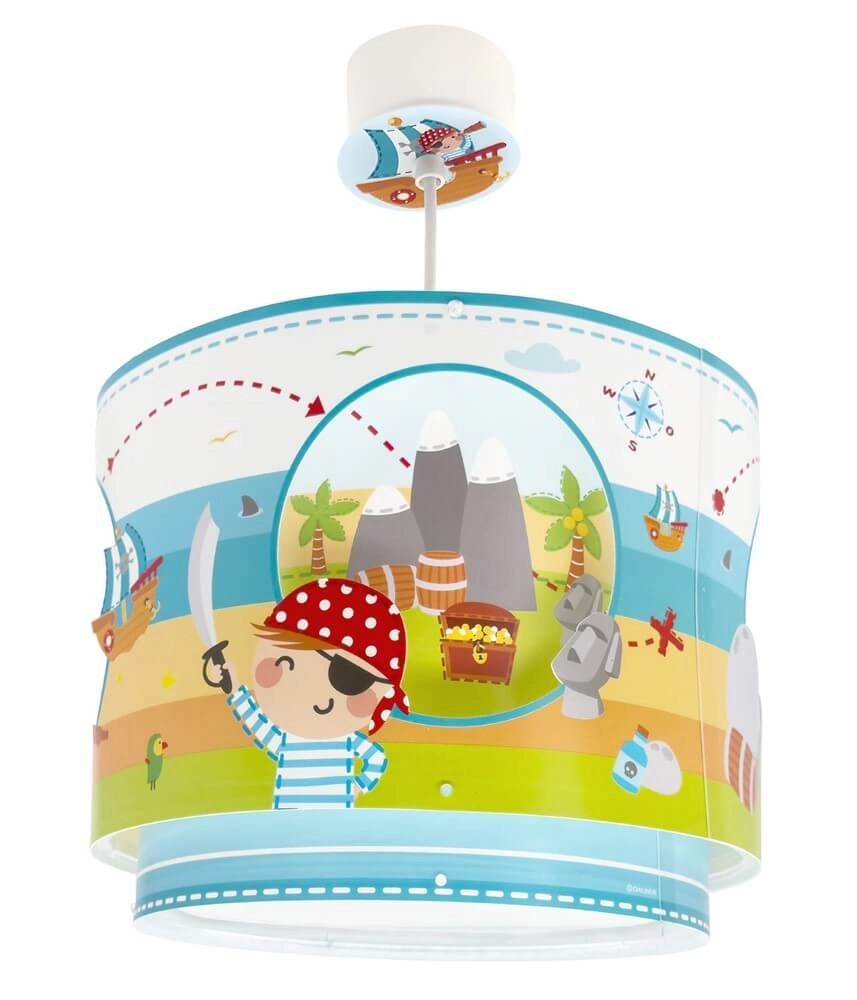 Kinderzimmer-Hängelampe Pirate Island Ø 26cm Dalber 8420406002736