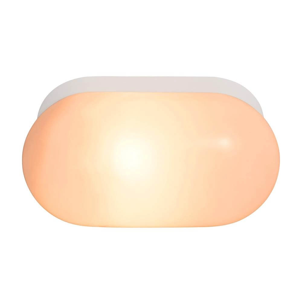 Deckenlampe Foam weiß oval