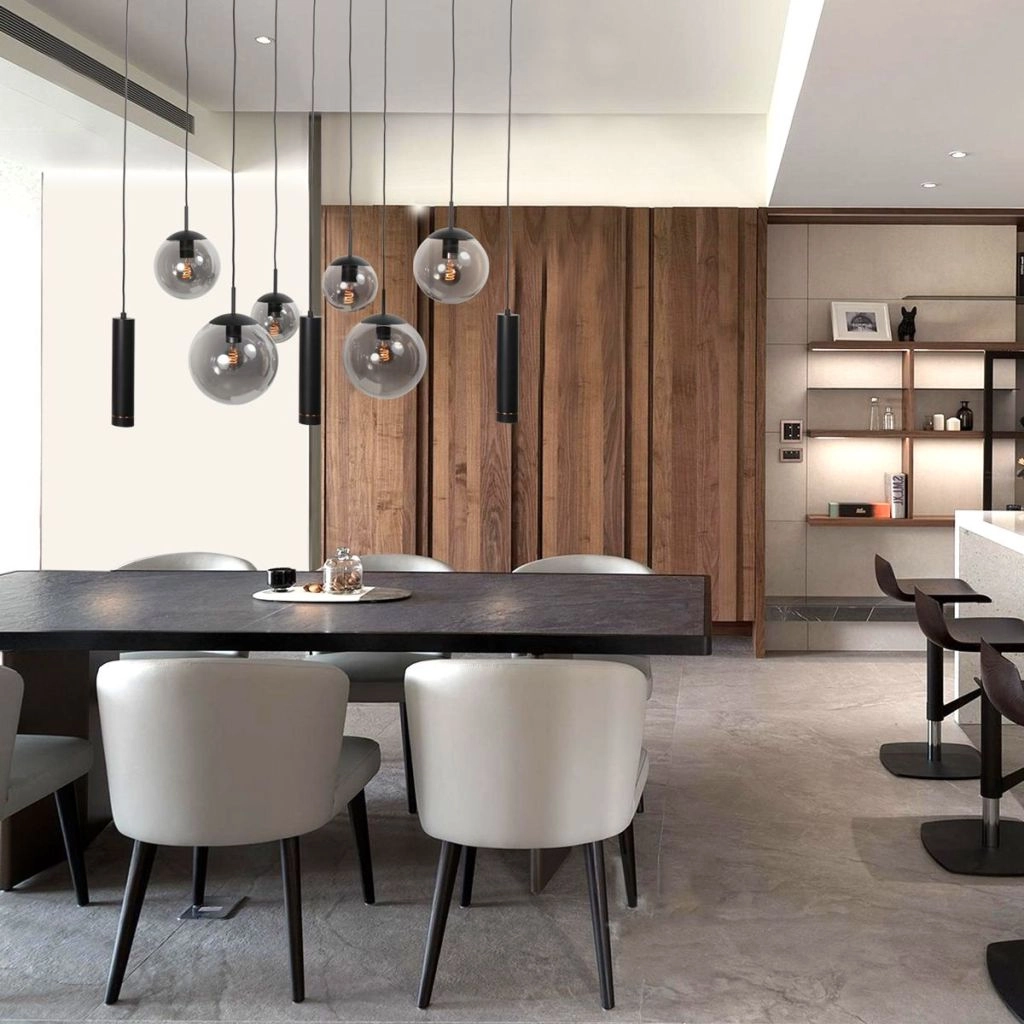 Design-Pendellampe Bollique 9-Licht Schwarz Steinhauer 8712746187670