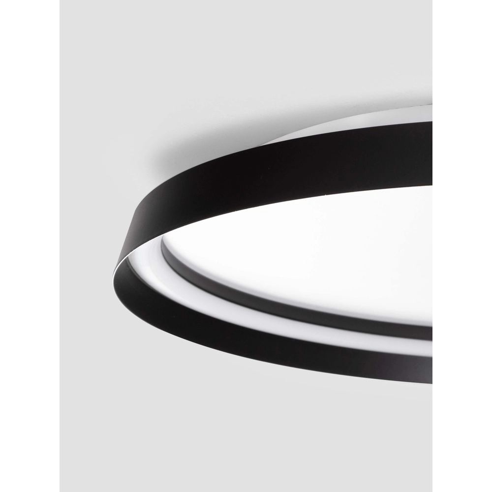 Design-Deckenleuchte Ormi Ø 60cm schwarz Lyora 5212017463135