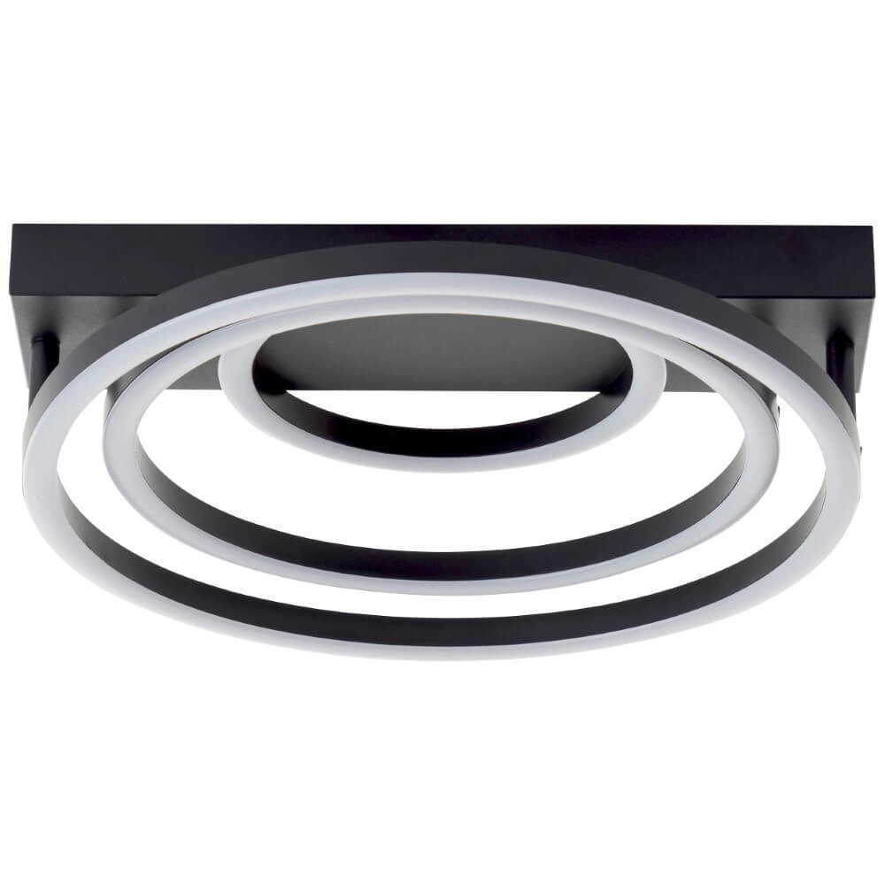 Dimmbare Deckenleuchte Pedley Schwarz Brilliant 4004353442094
