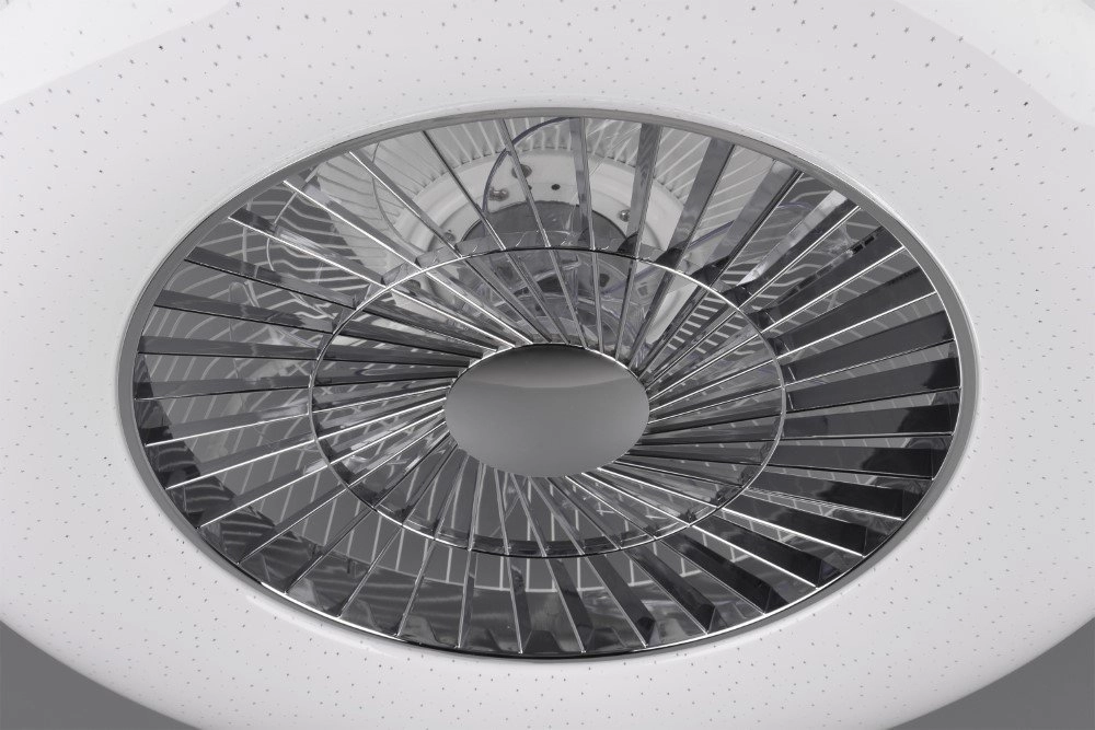 Deckenventilator Visby mit Sterneffekt Trio 4017807457766