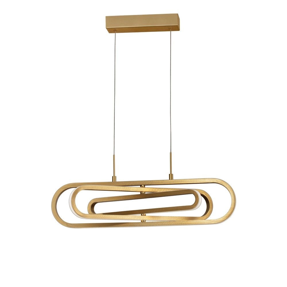 Design-Pendelleuchte Arte Goldenes Oval Lyora 5212017426017