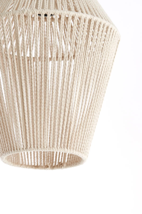 Skandinavische Pendelleuchte Deya creme Ø 30cm Light & Living 8717807744946
