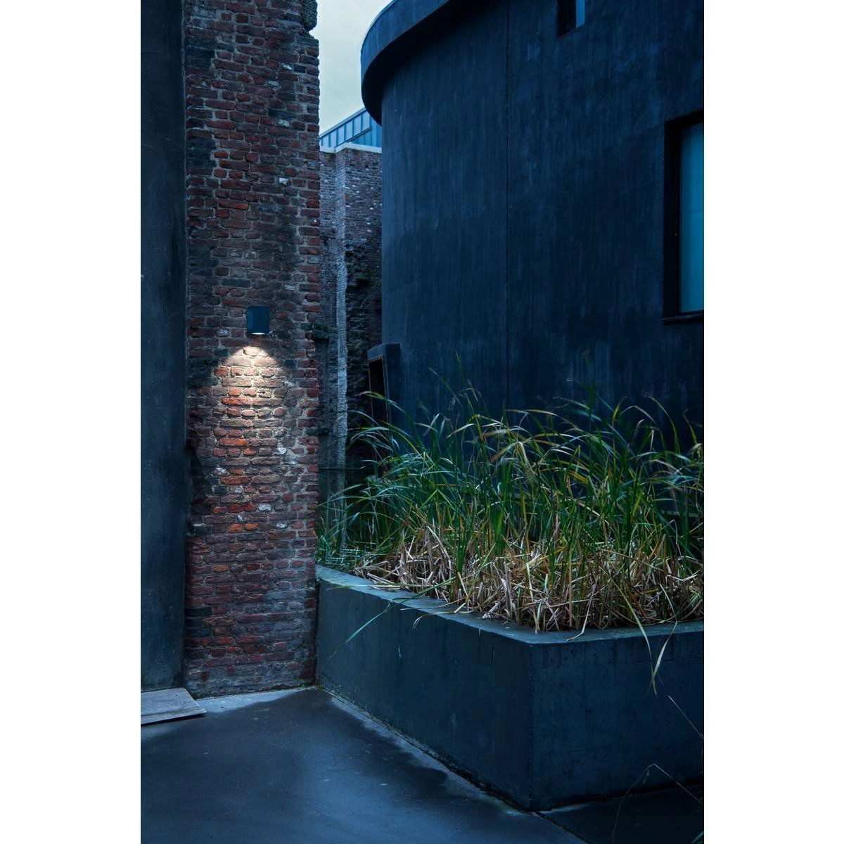 Wandleuchte Enola Square M Oben - Unten Anthrazit SLV 4024163235747