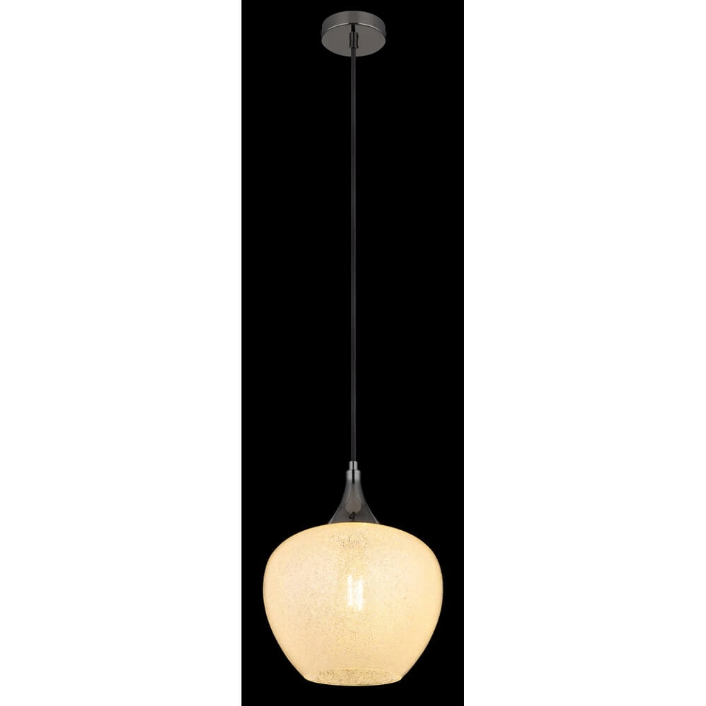 Anthrazit Pendelleuchte Maxy mit weißem Glas Ø 24cm Globo 9007371450176