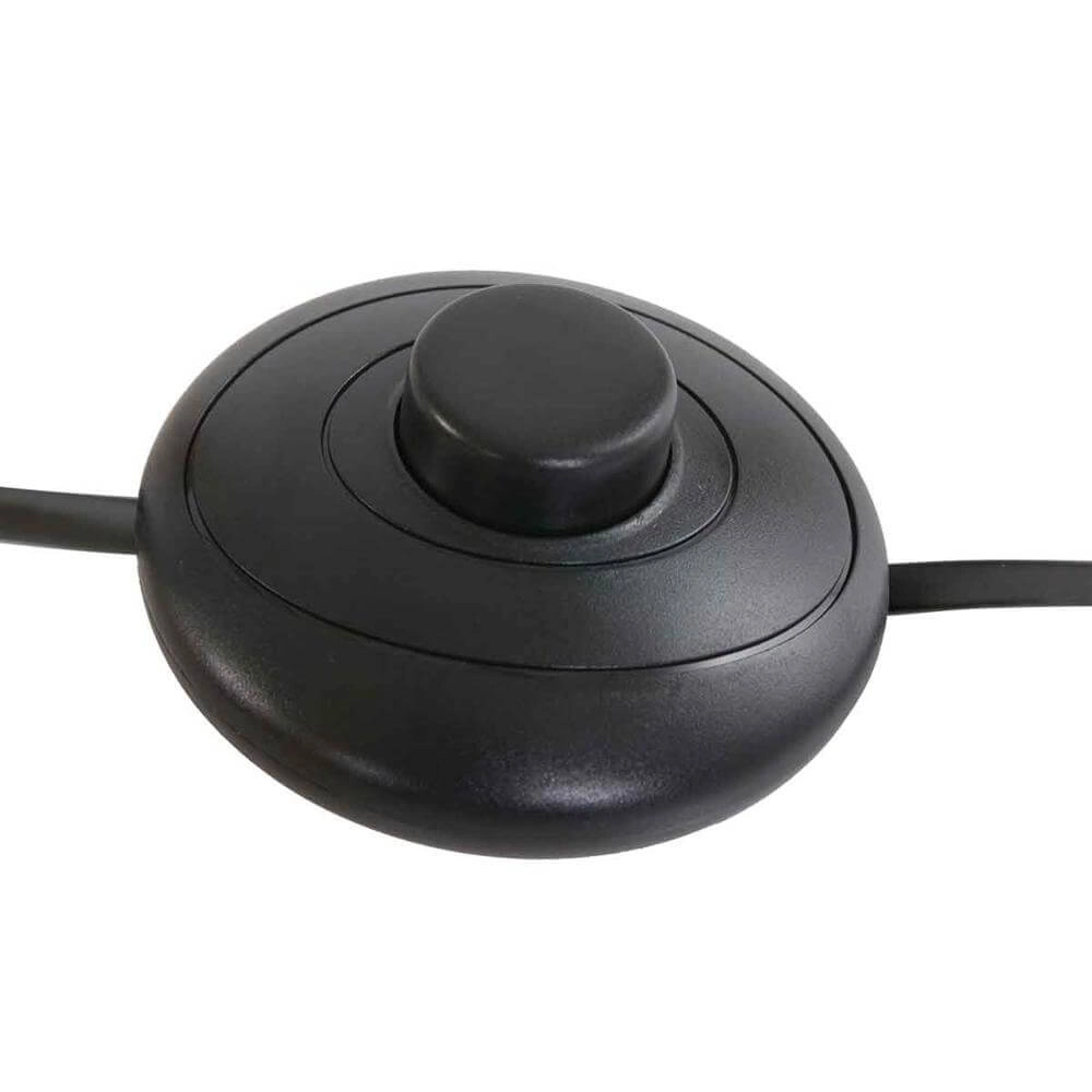 Stehlampe Pintino schwarz mit bronze Steinhauer 8712746176490
