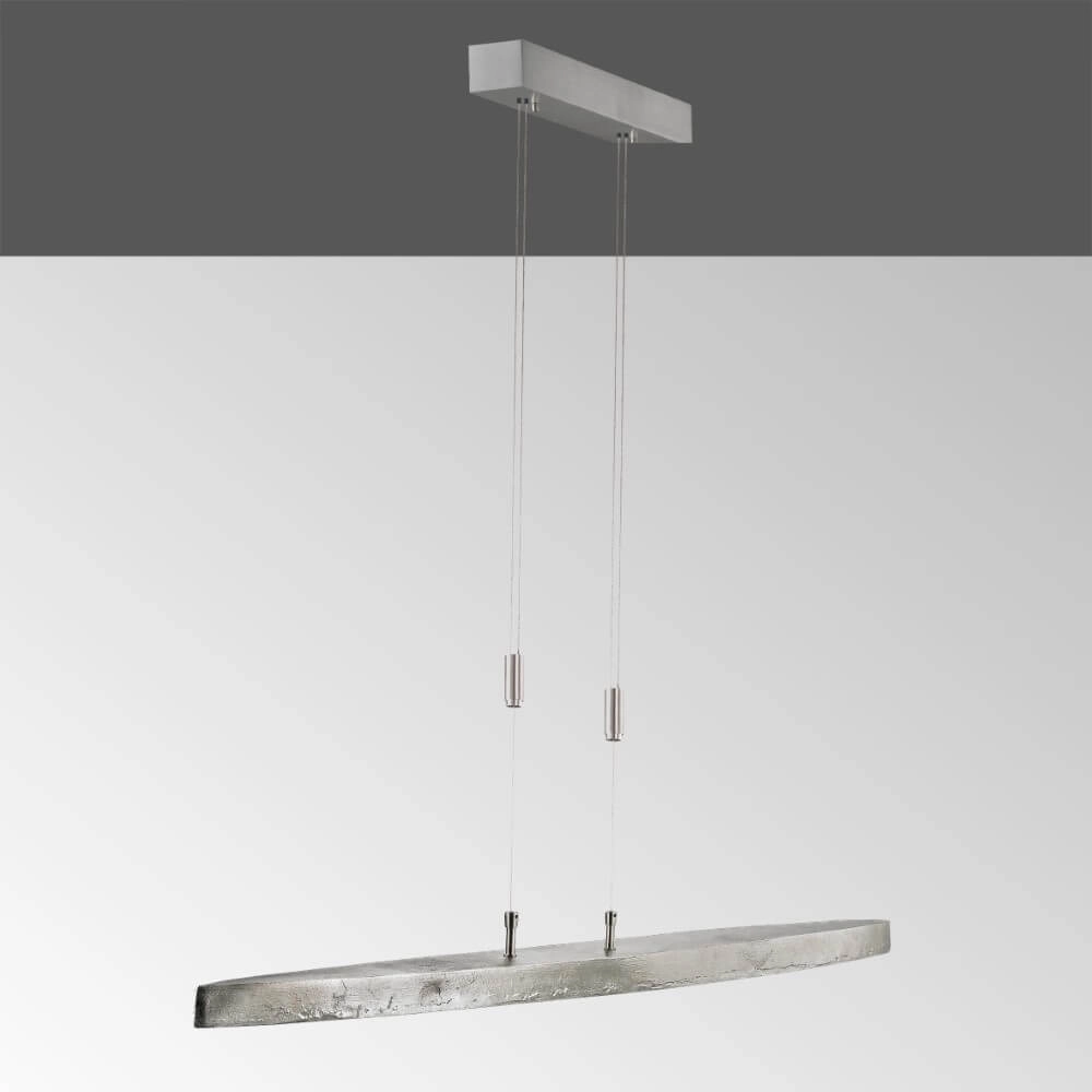 Hängelampe aus Nickel Colmar mit LED Fischer & Honsel 4003694606301