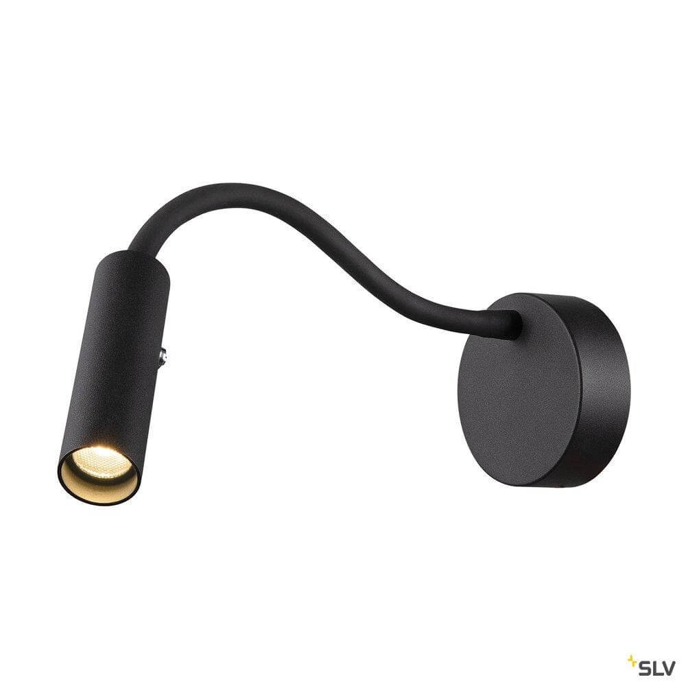 Flexible Nachttischlampe Karpo Goose Schwarz
