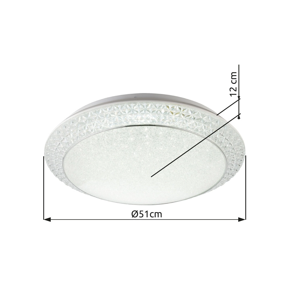 Deckenlicht Ronja Ø 50,5 cm Globo 9007371365807