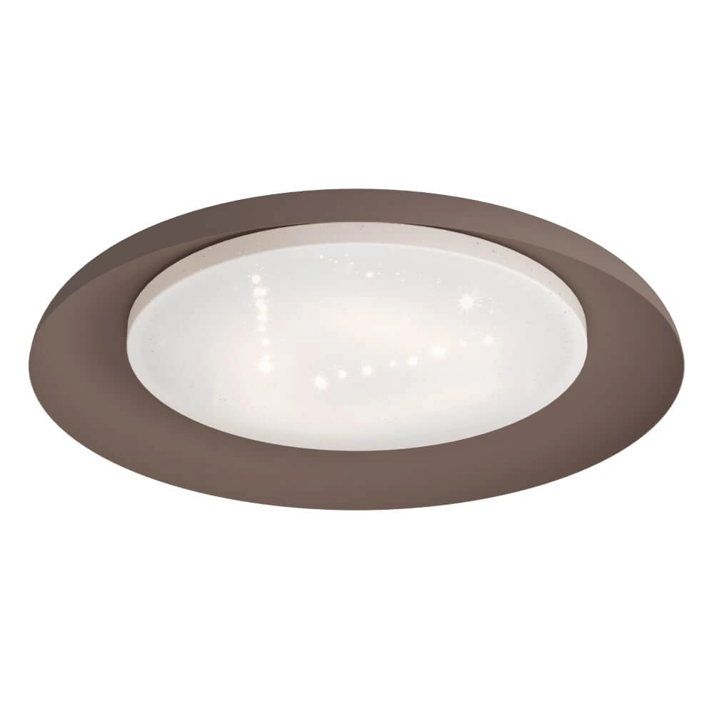 Mokka-Deckenleuchte Penjamo Ø 46,5cm Eglo 9002759997045