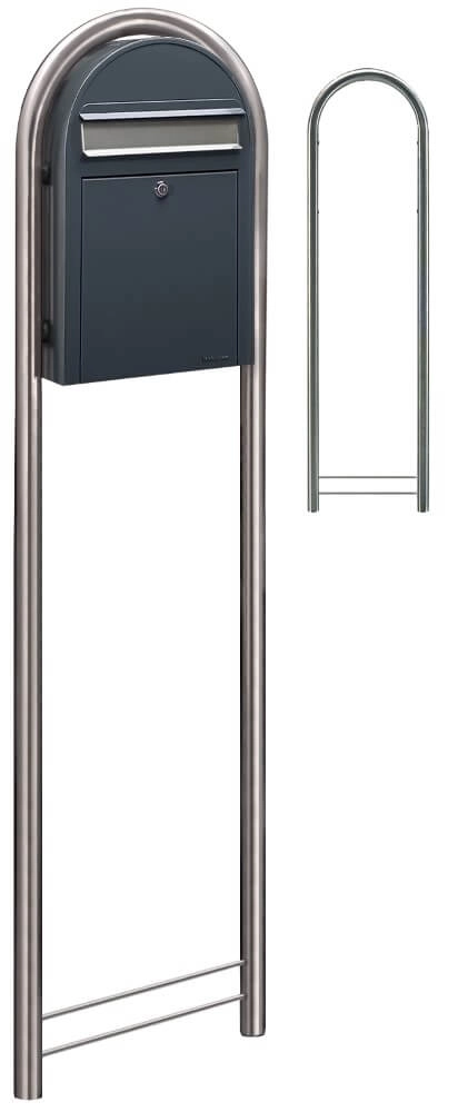 Briefkasten Classic S 7016 i Dunkelgrau Bobi 6417237039149
